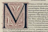 An illustration from Caii Plynii secundi naturalis historiae liber I
