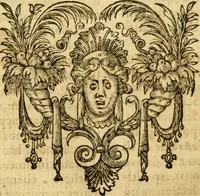 An illustration from Caii Suetonii Tranquilli de xii Caesaribus libri viii : eiusdem de illustribus grammaticis et de claris rhetoribus : Isaacus Casaubonus ex fide vetustissimorum librorum recensuit & libros adiecit animadversionum (1611)