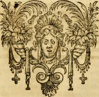 An illustration from Caii Suetonii Tranquilli de xii Caesaribus libri viii : eiusdem de illustribus grammaticis et de claris rhetoribus : Isaacus Casaubonus ex fide vetustissimorum librorum recensuit & libros adiecit animadversionum (1611)