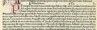 An illustration from Caius Plinius Marco suo salutem ..