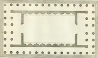 An illustration from Calcografia di Roma, ovvero, Le piante, vendute, piazze, chiese, palazzi, bassirilievi, statue ed altri monumenti antichi e moderni di questra superba citta' : incisi in rame e divisi in vari volumi (1779)