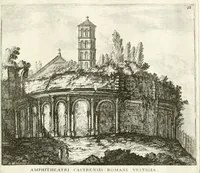 Picture 19 of 50 from Calcografia di Roma, ovvero, Le piante, vendute, piazze, chiese, palazzi, bassirilievi, statue ed altri monumenti antichi e moderni di questra superba citta' : incisi in rame e divisi in vari volumi (1779), leaf 38