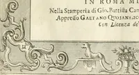 An illustration from Calcografia di Roma, ovvero, Le piante, vendute, piazze, chiese, palazzi, bassirilievi, statue ed altri monumenti antichi e moderni di questra superba citta' : incisi in rame e divisi in vari volumi (1779)