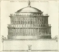 Picture 27 of 50 from Calcografia di Roma, ovvero, Le piante, vendute, piazze, chiese, palazzi, bassirilievi, statue ed altri monumenti antichi e moderni di questra superba citta' : incisi in rame e divisi in vari volumi (1779), leaf 56