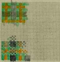 An illustration from Calculations and tables, connected with the art of weaving (1700)