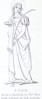 Picture 17 of 28 from The calendar of the Anglican Church illustrated : with brief accounts of the saints who have churches dedicated in their names, or whose images are most frequently met with in England : the early christian and medieval symbols : and an index of emblems (1851), leaf 166