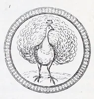 An illustration from The calendar of the Anglican Church illustrated : with brief accounts of the saints who have churches dedicated in their names, or whose images are most frequently met with in England : the early christian and medieval symbols : and an index of emblems (1851)