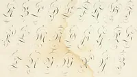 An illustration from Calligrafia tedesca : dimostrante in tavole ragionate le scritture corrente, kanzley, e la gotica o fractur : esemplari che appartengono alla seconda parte del Trattato teorico-pratico di calligrafia, approvato dall E.I.R. Governo Generale ad uso delle scuole nelle provincie Venete (1819)