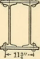 An illustration from Cambria steel; a handbook of information relating to structural steel manufactured by the Cambria Steel Co. (1903)