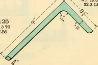 An illustration from Cambria steel; a handbook of information relating to structural steel manufactured by the Cambria Steel Co. (1903)