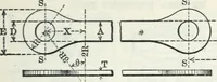 An illustration from Cambria steel; a handbook of information relating to structural steel manufactured by the Cambria steel company, containing useful tables, rules, data, and formulÆ for the use of engineers, architects, builders and mechanics; (1919)