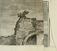 An illustration from Camera ed inscrizioni sepulcrali de' liberti, servi, ed ufficiali della casa di Augusto scoperte nella via Appia, ed illustrate con le annotazioni (1727)