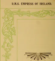 An illustration from Canadian Pacific Railway Company's Royal Mail Steamship Lines Atlantic service (1911)