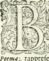 An illustration from Il cannocchiale aristotelico, o sia, Idea dell'arguta et ingeniosa elocutione : che serue à tutta l'arte oratoria, lapidaria, et simbolica (1663)