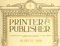 An illustration from Canadian printer & publisher (1920)