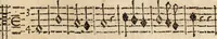 An illustration from Canto harmonico : in cinque parti diviso, col quale si può arriuare alla perfetta cognitione del canto fermo (1690)