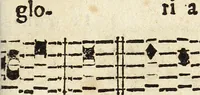 An illustration from Canto harmonico : in cinque parti diviso, col quale si può arriuare alla perfetta cognitione del canto fermo (1690)