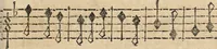 An illustration from Canto harmonico : in cinque parti diviso, col quale si può arriuare alla perfetta cognitione del canto fermo (1690)
