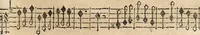Picture 61 of 121 from Canto harmonico : in cinque parti diviso, col quale si può arriuare alla perfetta cognitione del canto fermo (1690), leaf 274