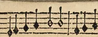 An illustration from Canto harmonico : in cinque parti diviso, col quale si può arriuare alla perfetta cognitione del canto fermo (1690)