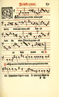 An illustration from Cantus monastici formula noviter impressa : ac in melius redacta : cui aliqua que deerant : consilio multoru[m] adiu[n]cta (1523)