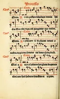 An illustration from Cantus monastici formula noviter impressa : ac in melius redacta : cui aliqua que deerant : consilio multoru[m] adiu[n]cta (1523)
