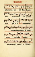 An illustration from Cantus monastici formula noviter impressa : ac in melius redacta : cui aliqua que deerant : consilio multoru[m] adiu[n]cta (1523)