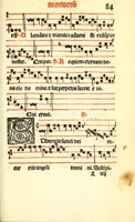 An illustration from Cantus monastici formula noviter impressa : ac in melius redacta : cui aliqua que deerant : consilio multoru[m] adiu[n]cta (1523)