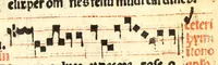 An illustration from Cantus monastici formula noviter impressa : ac in melius redacta : cui aliqua que deerant : consilio multoru[m] adiu[n]cta (1523)