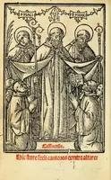 An illustration from Cantus monastici formula noviter impressa : ac in melius redacta : cui aliqua que deerant : consilio multoru[m] adiu[n]cta (1523)