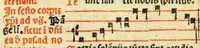 An illustration from Cantus monastici formula noviter impressa : ac in melius redacta : cui que deerant adjuncta : que vero superflua videbantur adempta sunt: cum tono lame[n]tationis hieremie prophete & aliquibus aliis cantibus mensuratis ipsi tempori co[n]gruis (1535)
