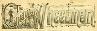 An illustration from Canadian wheelman (1883)
