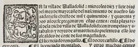 An illustration from Capitulos nueuamente concedidos por la S.C.C.M. del emperador y rey n[uest]ro señor: en las cortes que tuuo, y celebro en la ciudad de Toledo en el año passado de. M.D. y. xxxix. años. : Con la declaracion d[e] las pregmaticas d[e] las mulas, y q[ua]rtaos [sic]. Ju[n]tamente co[n] los capitulos dicedidos e[n] las cortes q[ue] assi mismo tuuo, y celebro e[n] la villa de Valladolid: este año de mill [et] quinie[n]tos y. xl. ii. años. (1542)