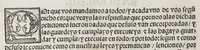 An illustration from Capitulos nueuamente concedidos por la S.C.C.M. del emperador y rey n[uest]ro señor: en las cortes q[ue] tuuo y celebro en la ciudad de Toledo en el año passado de. mil. [et] D. & xxxix. años. : Con la declaracion de las pregmaticas de las mulas, y quartaos [sic]. Juntamente con los capitulos d[e]cedidos que assi mismo tuuo, y celebro en la villa de Ualladolid: este año de mill [et] D. xl.ii. años. (1542)
