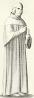 An illustration from Caractâeristiques des saints dans l'art populaire (1867)