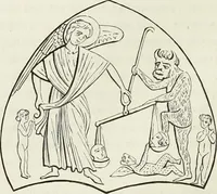 Picture 55 of 296 from Caractâeristiques des saints dans l'art populaire (1867), leaf 119