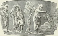 Picture 65 of 296 from Caractâeristiques des saints dans l'art populaire (1867), leaf 129