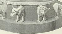 An illustration from Caractâeristiques des saints dans l'art populaire (1867)