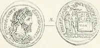 An illustration from Caractâeristiques des saints dans l'art populaire (1867)