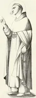 An illustration from Caractâeristiques des saints dans l'art populaire (1867)