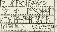 An illustration from Caractâeristiques des saints dans l'art populaire (1867)