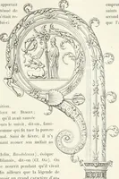 An illustration from Caractâeristiques des saints dans l'art populaire (1867)