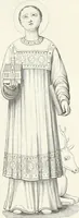 Picture 110 of 296 from Caractâeristiques des saints dans l'art populaire (1867), leaf 198