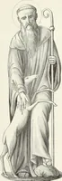 An illustration from Caractâeristiques des saints dans l'art populaire (1867)