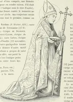 An illustration from Caractâeristiques des saints dans l'art populaire (1867)