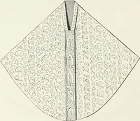 An illustration from Caractâeristiques des saints dans l'art populaire (1867)