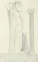 An illustration from Caractâeristiques des saints dans l'art populaire (1867)