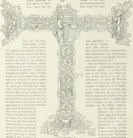 An illustration from Caractâeristiques des saints dans l'art populaire (1867)