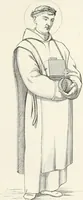 An illustration from Caractâeristiques des saints dans l'art populaire (1867)
