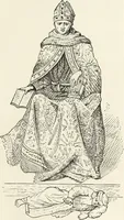 An illustration from Caractâeristiques des saints dans l'art populaire (1867)